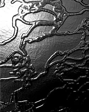 Monochromatic Textured Glass Surface with Light Refraction Stock Photos