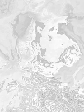 Monochromatic wavy and cloudy layout on solid sheet of wallpaper Stock Illustration