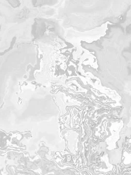 Monochromatic wavy and cloudy layout on solid sheet of wallpaper Stock Illustration
