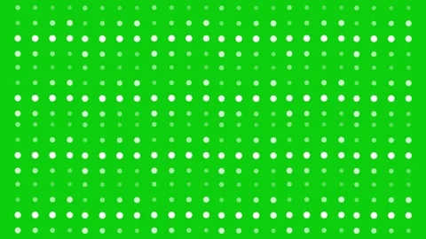 Monochromatic white small dots animated pattern in rows Stock Footage 278608743
