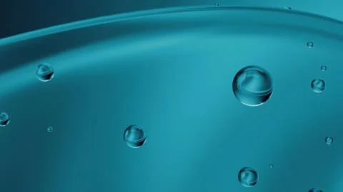 Monochrome 3d render abstract modern glass flow background. Liquid forms. Gla Illustrazione stock