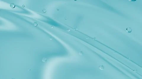 Monochrome 3d render abstract modern glass flow background. Liquid forms. Gla Stock Illustration