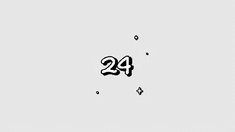 Monochrome 8bit 30 Countdown Transparent Stock Footage 321928163