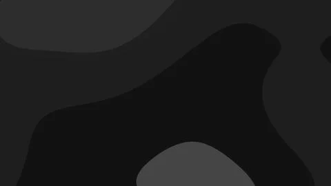 Monochrome abstract composition featuring smooth, overlapping dark shapes wit Illustration