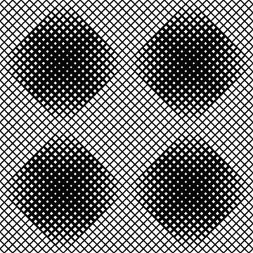 Monochrome abstract diagonal square pattern background design Stock Illustration