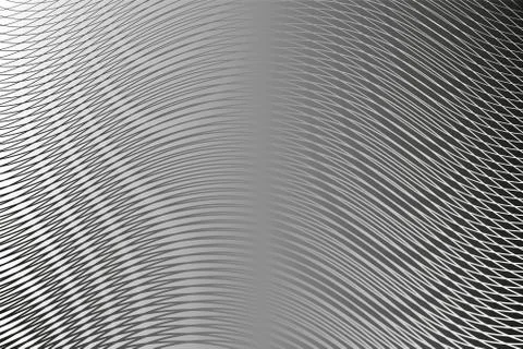 Monochrome abstract gradient background with moire effect. Stock Illustration