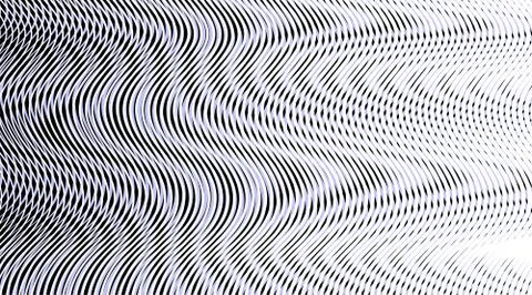 Monochrome abstract gradient background with moire effect. Stock Illustration