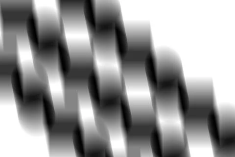 Monochrome Abstract Motion Blur Background with Geometric Shapes Stock Illustration