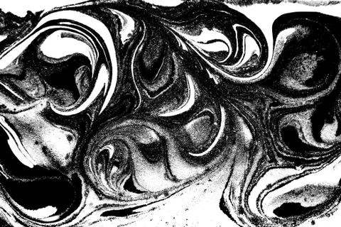 Monochrome abstract pattern. Marble imitation background. Stock Illustration