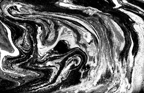 Monochrome abstract pattern. Marble imitation background. Stock Illustration