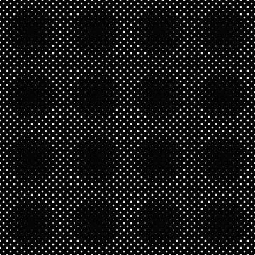 Monochrome abstract seamless dot pattern background design 스톡 일러스트