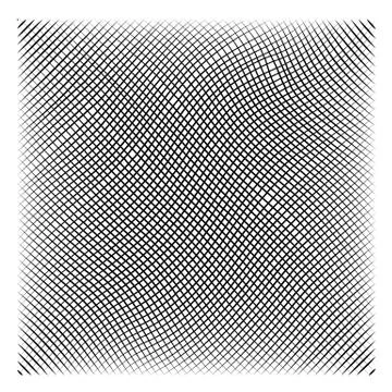 Monochrome abstract wavy texture. Vector abstract background. Illustrazione stock