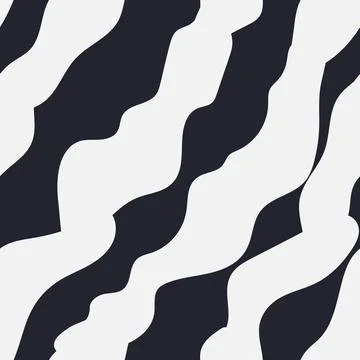 Monochrome Abstract Zebra seamless pattern design Stockillustratie