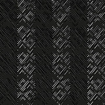 Monochrome ancient pattern with grunge effect Stock Illustration