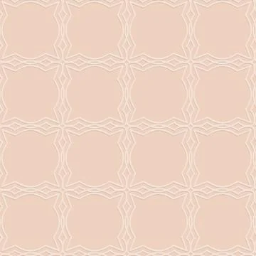 Monochrome arabic seamless pattern illustration for design and decoration Illustrazione stock
