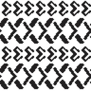 Monochrome Argyle Knitting Grid seamless pattern design 스톡 일러스트