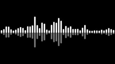 Monochrome audio level Stock Footage 28924251