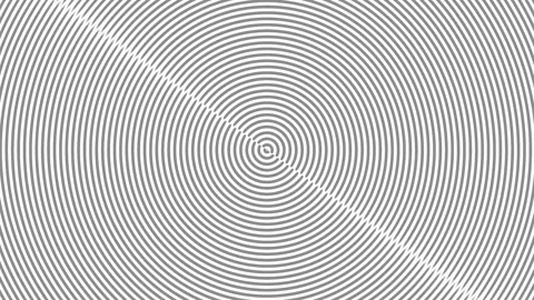 Monochrome Backdrop Rotating Circle Pattern Stock Footage 337856992