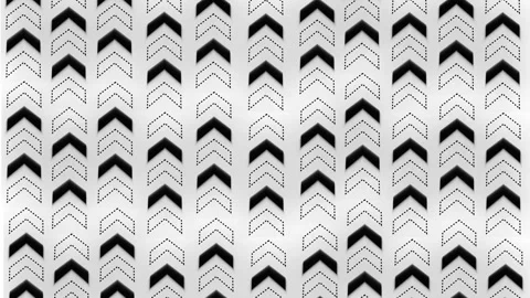 Monochrome chevron arrow pattern background animation Stock Footage 329833319
