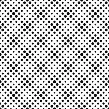 Monochrome circle pattern background design - abstract vector graphic 스톡 일러스트