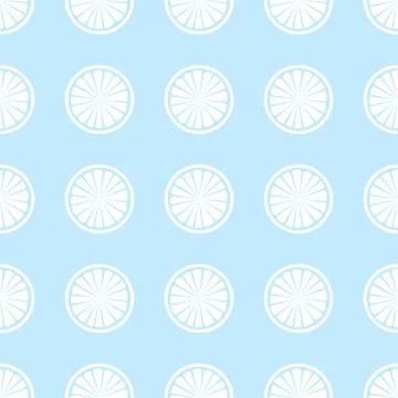 Monochrome Citrus slices seamless pattern. Citrus fruit background. juicy fre Stock Illustration