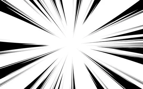 Monochrome concentrated line. Vector flat illustration. 库存插图
