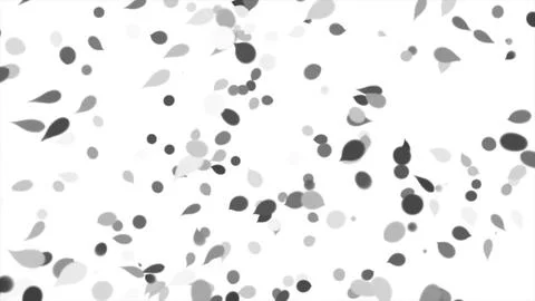 Monochrome confetti background Stock Illustration