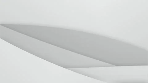 Monochrome curved layers shift gently in a seamless loop Stock Footage 341666024
