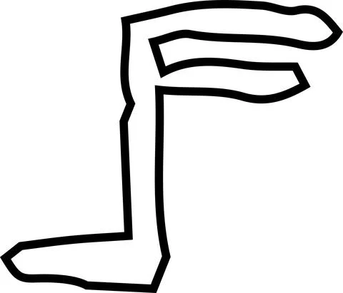 Monochrome Cute musical note scribbles drawn by children Stock Illustration