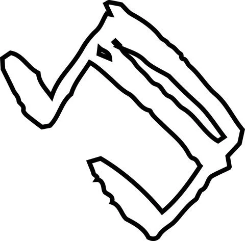 Monochrome Cute musical note scribbles drawn by children Stock Illustration