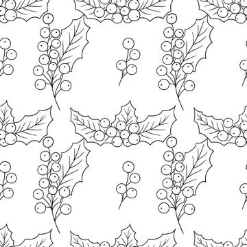 Monochrome cute pattern. Pattern for textiles in hand draw style Stock Illustration