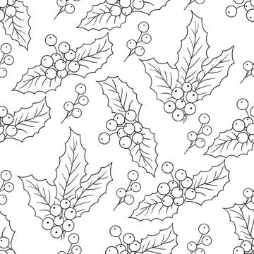 Monochrome cute pattern. Pattern for textiles in hand draw style Stock Illustration