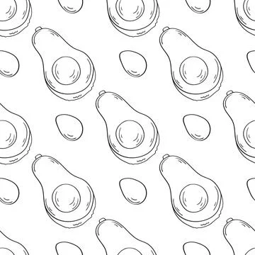 Monochrome cute pattern. Pattern for textiles in hand draw style Illustrazione stock