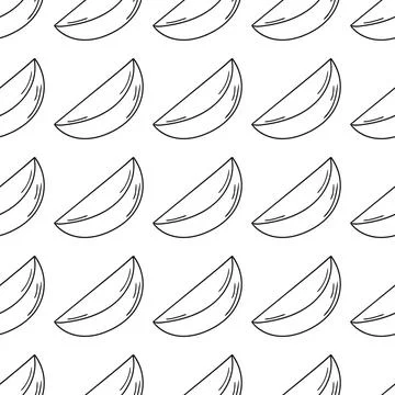 Monochrome cute pattern. Pattern for textiles in hand draw style Illustrazione stock