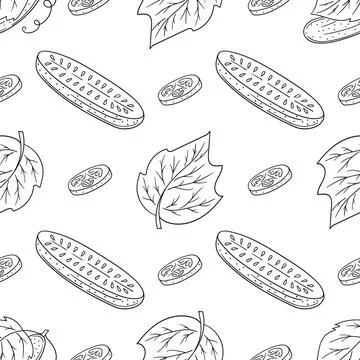 Monochrome cute pattern. Pattern for textiles in hand draw style Stock Illustration