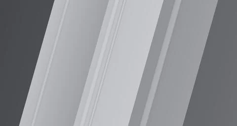 Monochrome diagonal panels on dark background Illustrazione stock