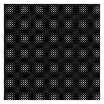 Monochrome dot grid pattern with fine lines on dark matte background. Illustrazione stock