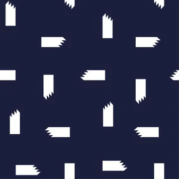 Monochrome elegant pattern. Seamless texture for fabric. Blue and white colors Illustrazione stock