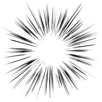 A monochrome explosion effect. Stock Illustration