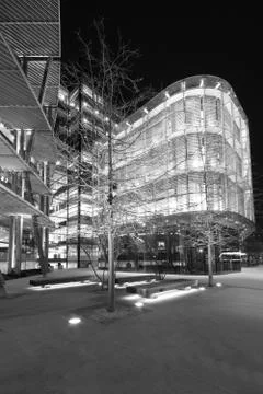 Monochrome facades Stock Photos