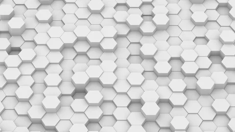 Monochrome futuristic pattern in white, gray and black colors. Stock-Footage 120246785