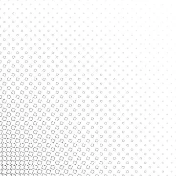 Monochrome geometric angular square pattern Illustrazione stock