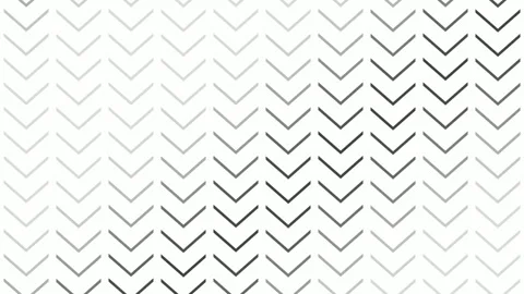 Monochrome Geometric Arrow Conveyor Pattern Motion Graphics Loop Stock Footage 346647805