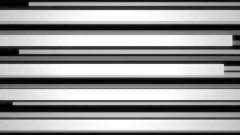 Monochrome geometric light bars sliding seamless loop background Stock Footage 347973087