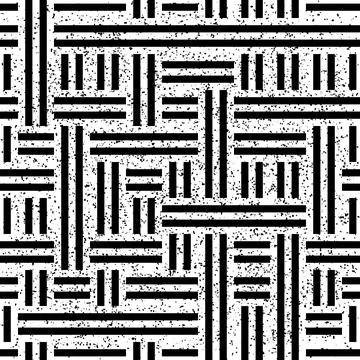 Monochrome geometric pattern 2 10583 イラスト素材