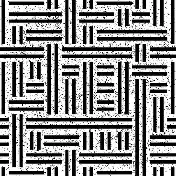 Monochrome geometric pattern 5 10586 イラスト素材