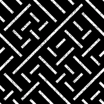 Monochrome geometric pattern 5173 스톡 일러스트