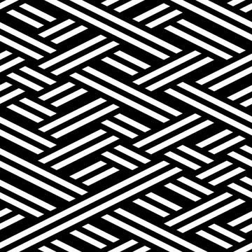 Monochrome geometric pattern 6 10037 Illustrazione stock