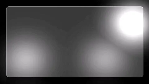 Monochrome glassmorphism background with bright glowing light motion graphic Stock Footage 344710012
