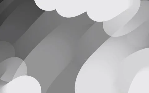 Monochrome gradient background with chaotic curves of the line. Elegant ove.. 스톡 일러스트